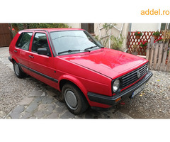 Volkswagen Golf 2 eredeti gyári állapotban.